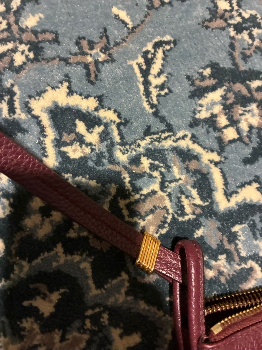 Marc Jacobs 2010s Leather Crossbody Saddle Bag in Burgundy - Picture 9 of 12